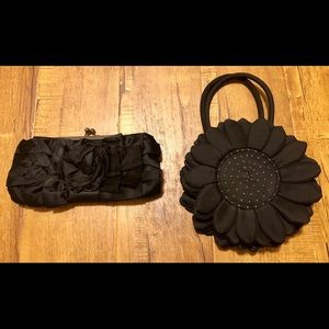 TWO cute evening clutches